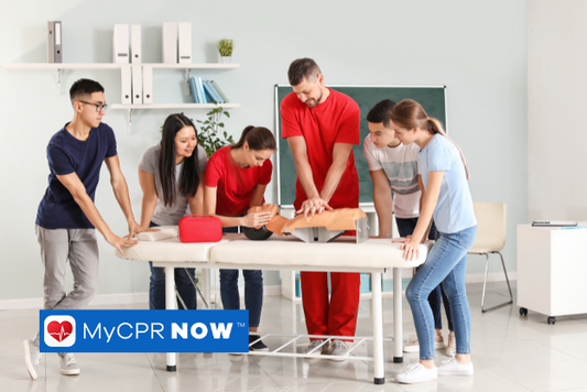 The best guide to the correct sequence of CPR.