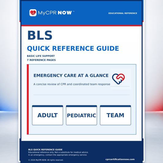 BLS quick reference guide
